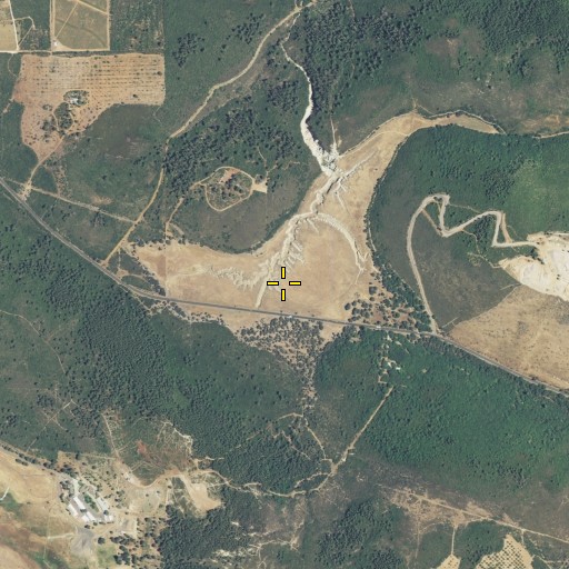 Aerial/Satellite Image of Manning Flat, CA
