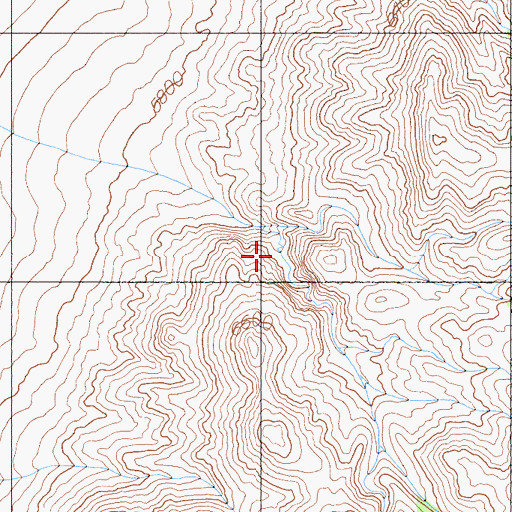 Topographic Map of Marble Bath, CA