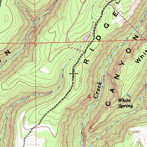 Topographic Map of McKay Ridge, CA