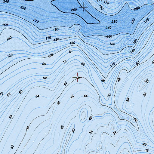 Topographic Map of Monterey Canyon, CA