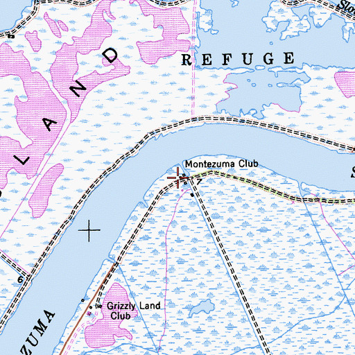Topographic Map of Montezuma Club, CA