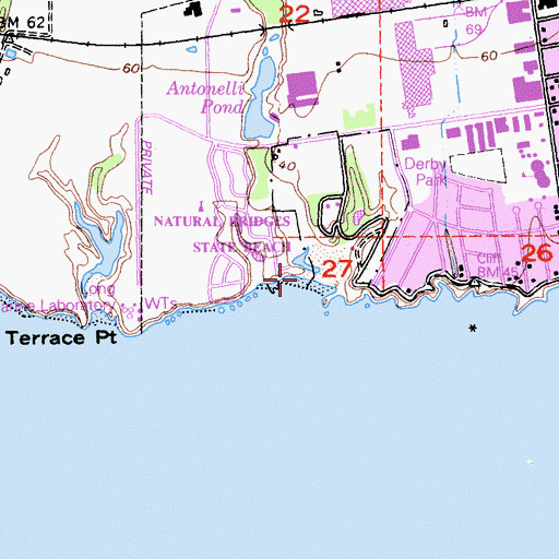 Topographic Map of Moore Creek, CA