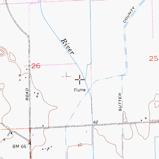 Topographic Map of Morrison Slough, CA
