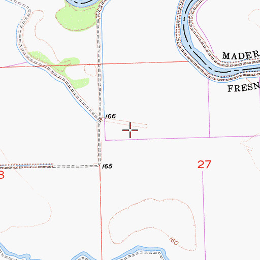 Topographic Map of Mowry Canal, CA