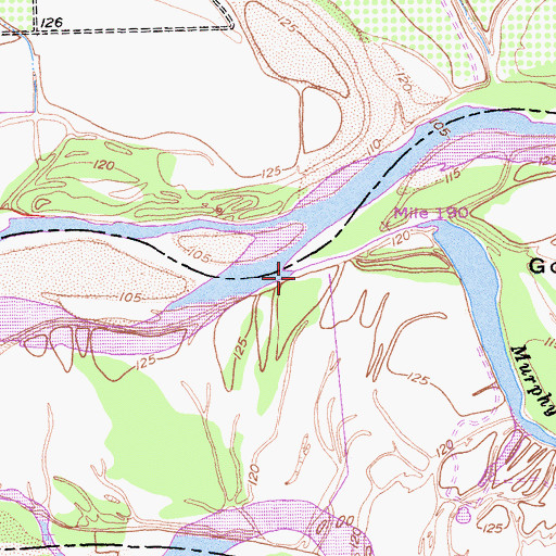 Topographic Map of Murphy Slough, CA