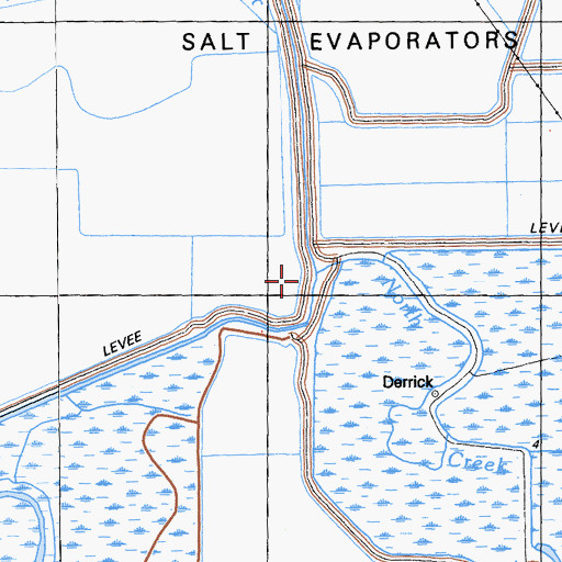 Topographic Map of North Creek, CA
