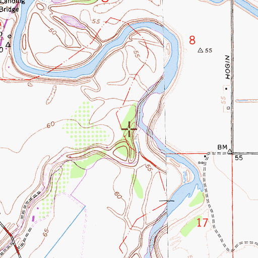 Topographic Map of Orestimba Creek, CA