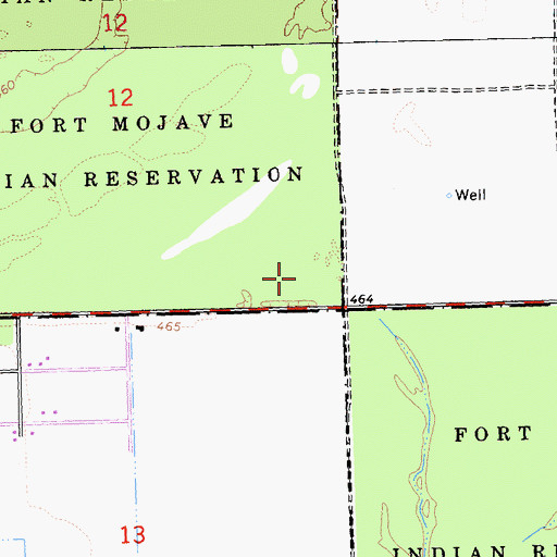 Topographic Map of Japanese Slough, AZ