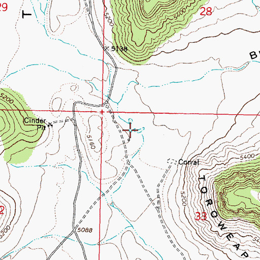 Topographic Map of John Schmutz Tank, AZ