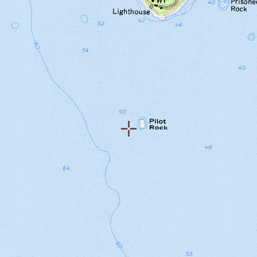 Topographic Map of Pilot Rock, CA