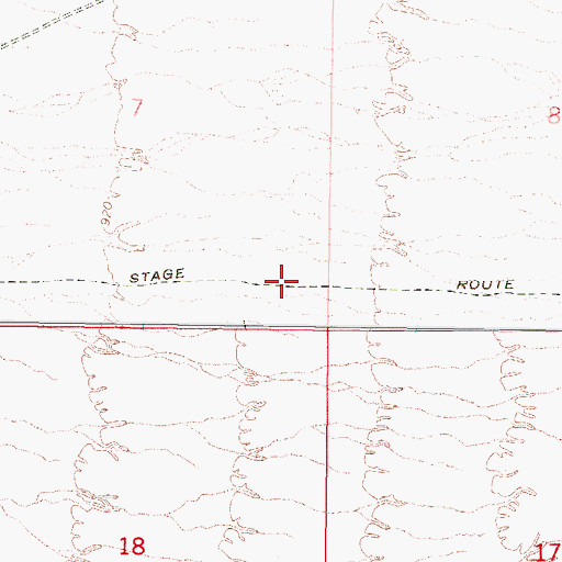 Topographic Map of Butterfield Stage Route (historical), AZ