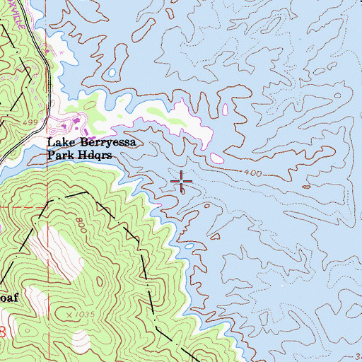 Topographic Map of Quarry Canyon, CA