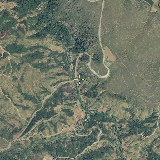 Aerial/Satellite Image of Rabbit Valley, CA