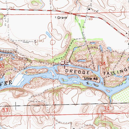 Topographic Map of Rairden Gulch, CA