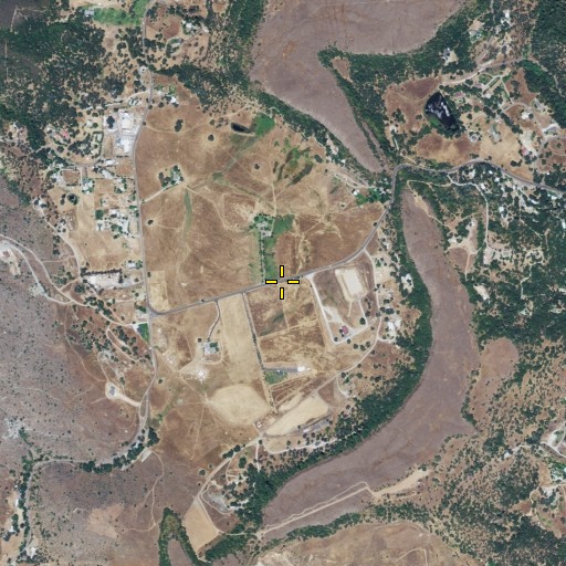 Aerial/Satellite Image of Rawhide Flat, CA