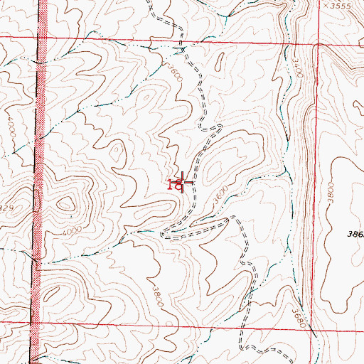 Topographic Map of Playboy Tank, AZ