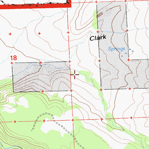 Topographic Map of Rivalier Canyon, CA