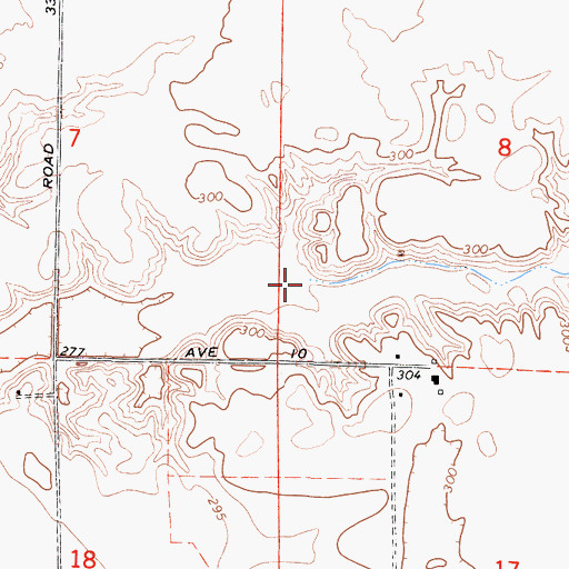 Topographic Map of Root Creek, CA