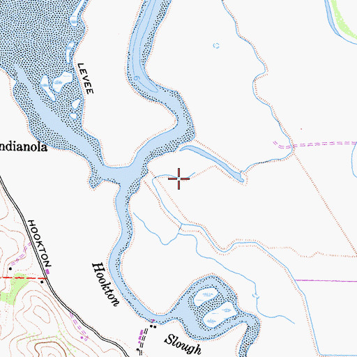 Topographic Map of Salmon Creek, CA