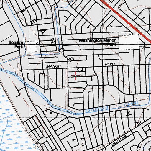Topographic Map of San Leandro Valley, CA