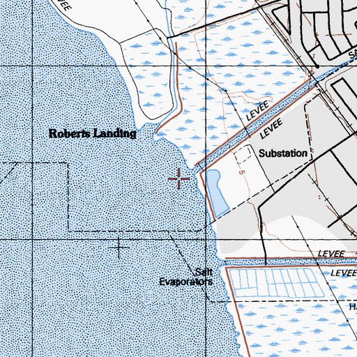 Topographic Map of San Lorenzo Creek, CA