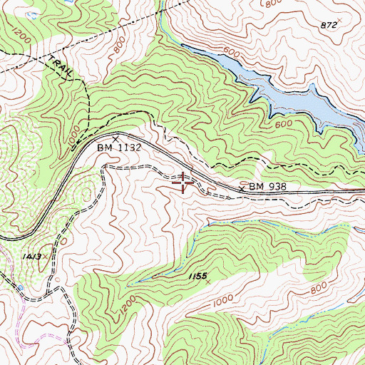 Topographic Map of Onion Valley Spring Two, CA
