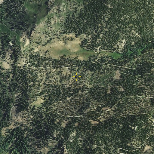 Aerial/Satellite Image of Sardine Spring, CA
