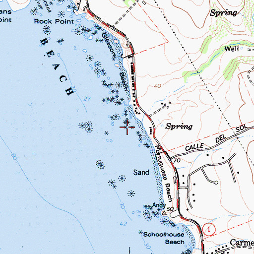 Topographic Map of Scotty Creek, CA