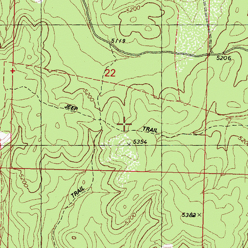 Topographic Map of West Dutchman Tank, AZ