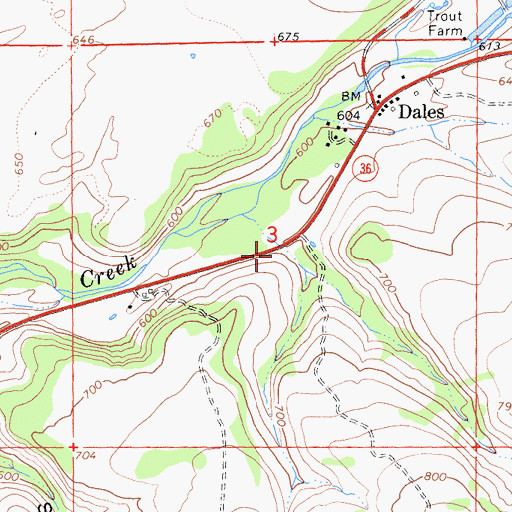 Topographic Map of Sheep Gulch, CA
