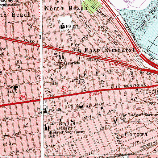 Topographic Map of Fisher Pool, NY