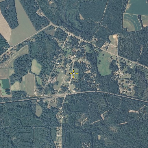Aerial/Satellite Image of Gordon Volunteer Fire Department, AL