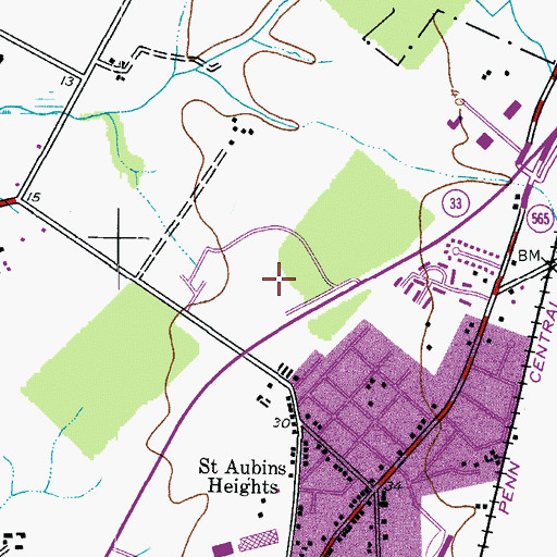 Topographic Map of Talbot County Sheriff's Office, MD