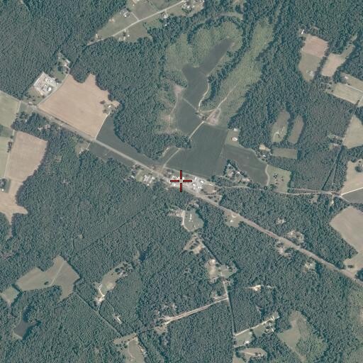 Aerial/Satellite Image of Mattaponi Volunteer Rescue Squad Substation, VA