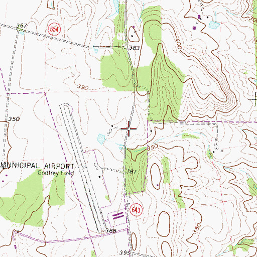Topographic Map of Loudoun County Department of Fire Rescue and Emergency Management Administration, VA