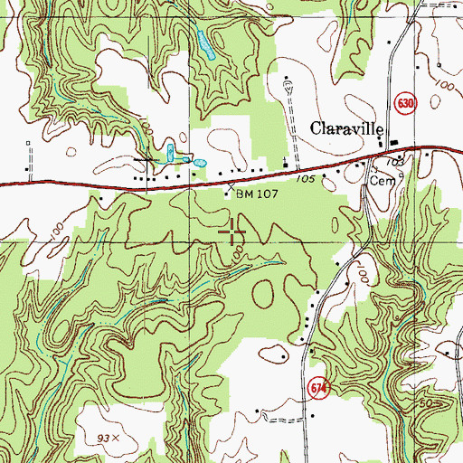 Topographic Map of Mid - County Volunteer Rescue Squad, VA