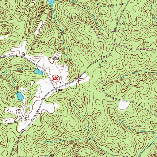 Topographic Map of Amelia County Fire Services Coordinator, VA
