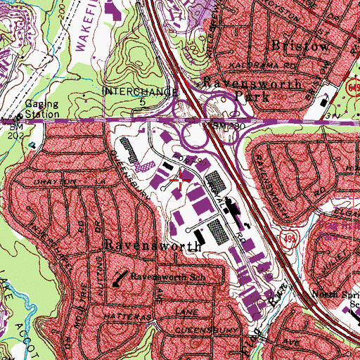 Topographic Map of SkyStat / Aircare Medevac Services Administration, VA