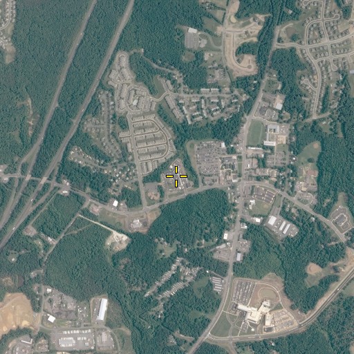 Aerial/Satellite Image of Stafford County Sheriff's Office, VA