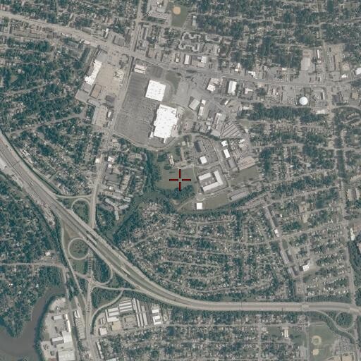 Aerial/Satellite Image of Norfolk Police Department Third Patrol Division, VA