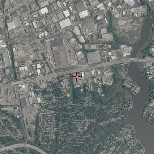 Aerial/Satellite Image of Norfolk Police Operations Center, VA