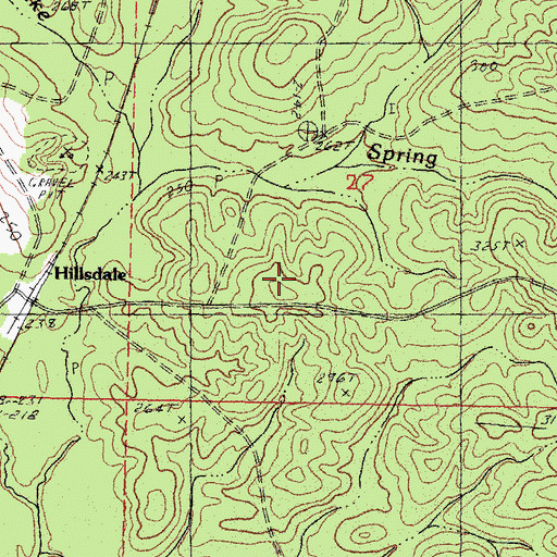 Topographic Map of Pearl River County Emergency Communications North Repeater Site, MS
