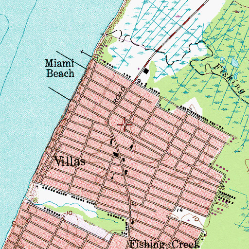 Topographic Map of Saint Raymond Regional Elementary School, NJ