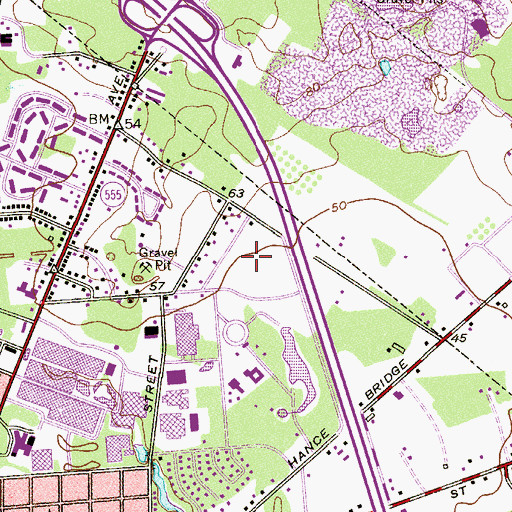 Topographic Map of Child Family Center Preschool, NJ