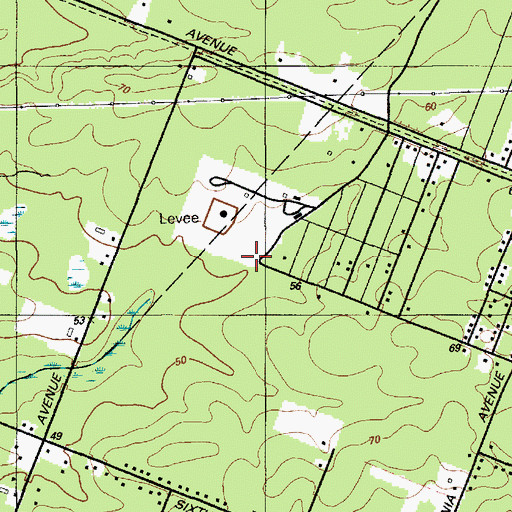 Topographic Map of Dr Joy D Miller Elementary School, NJ