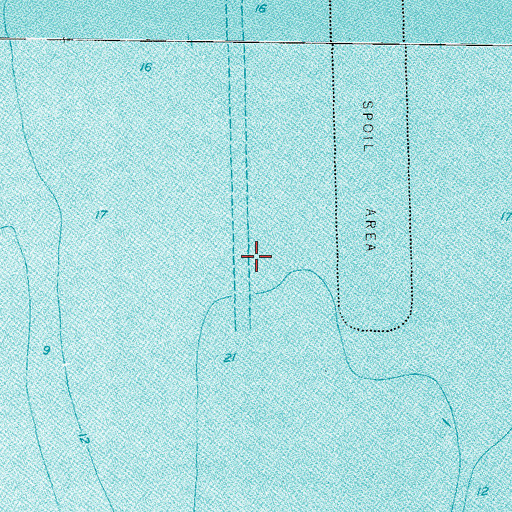 Topographic Map of Saint Petersburg Police Department Recruiting, FL