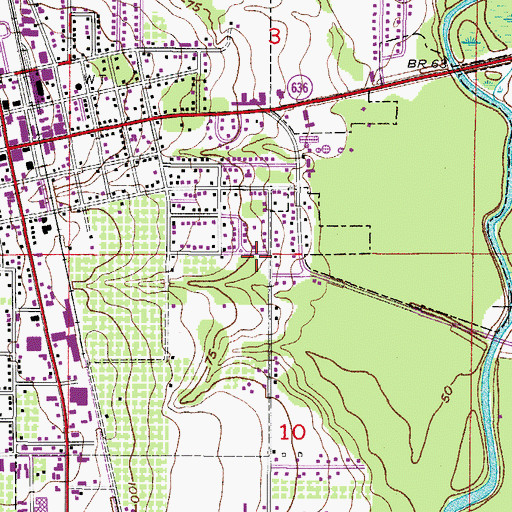 Topographic Map of Hardee County Sheriff's Office, FL