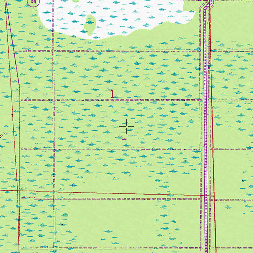 Topographic Map of Florida Agriculture Law Enforcement, FL
