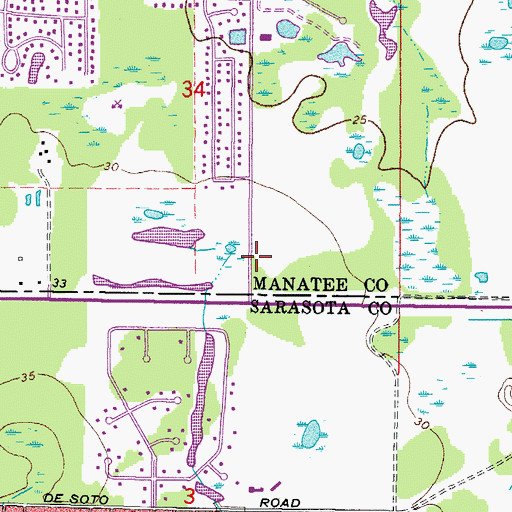 Topographic Map of Florida Department of Law Enforcement Sarasota Field Office, FL
