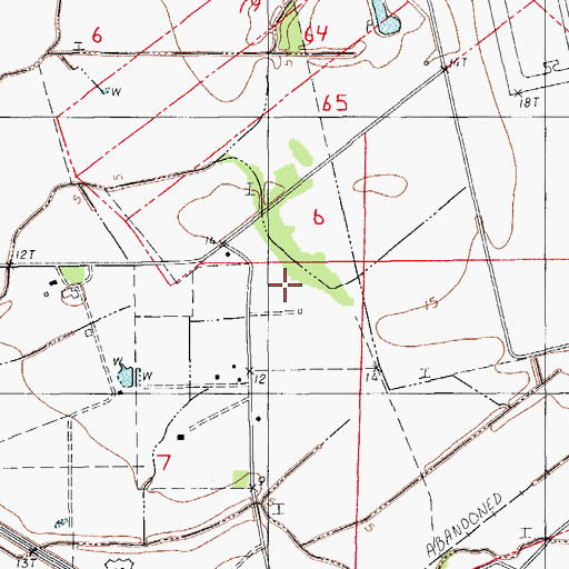 Topographic Map of Iberia Parish Sheriff's Department - Juvenile, LA